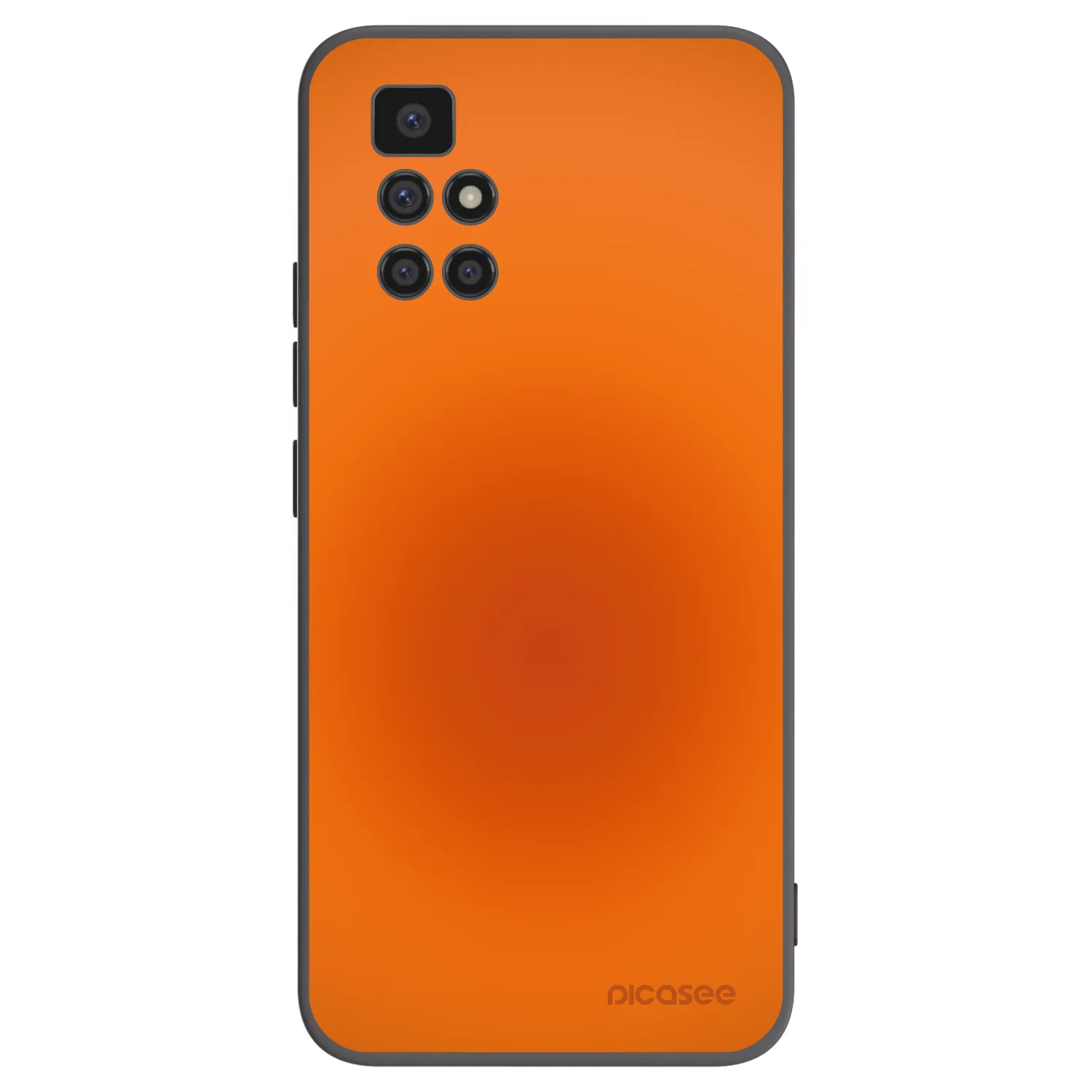 Picasee Xiaomi Redmi 10 (2022) Hülle - Schwarzes Silikon - Heat Core