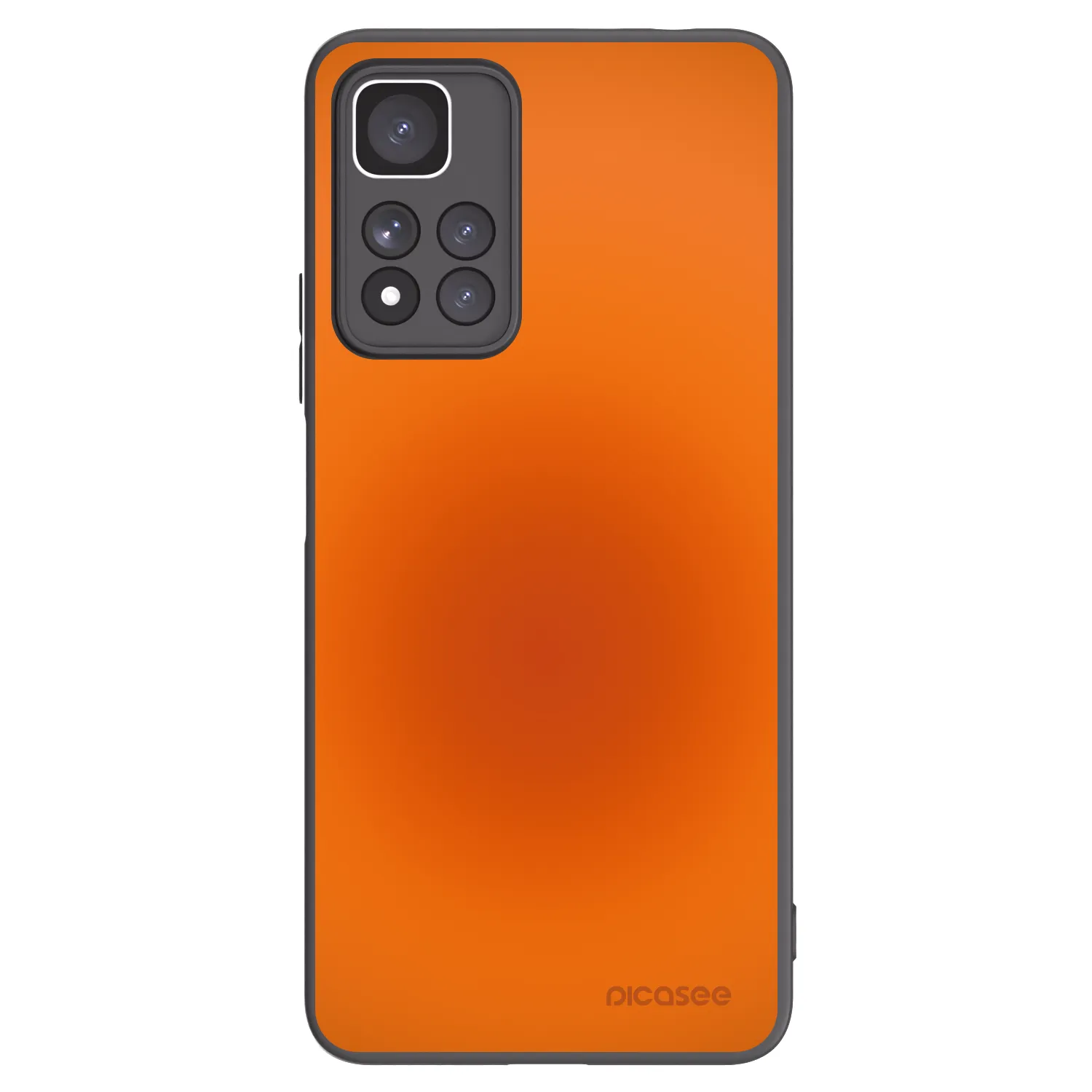 Picasee Xiaomi Redmi Note 11 Pro+ 5G Hülle - Schwarzes Silikon - Heat Core