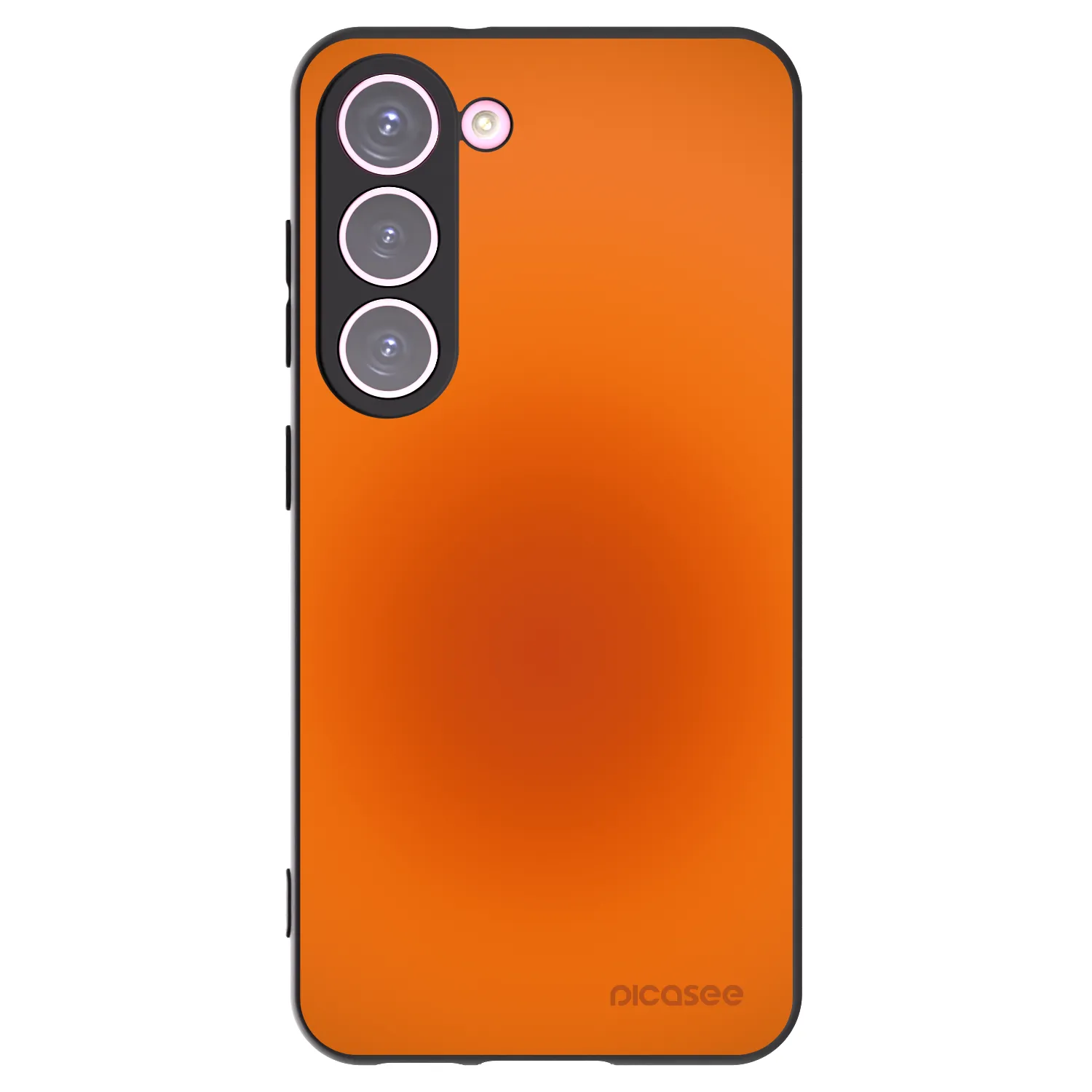 Picasee Samsung Galaxy S23 5G Hülle - Schwarzes Silikon - Heat Core