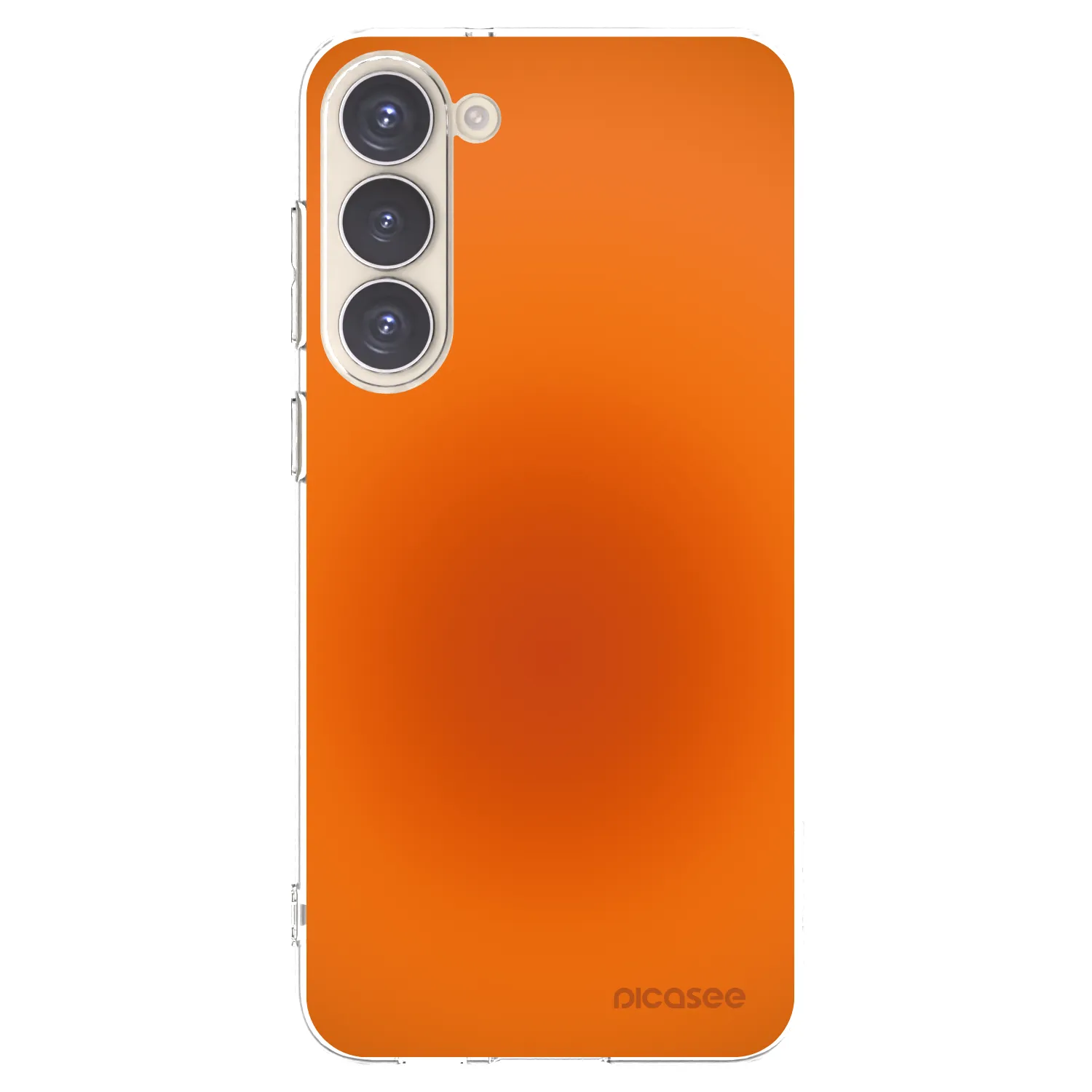 Picasee Samsung Galaxy S23+ 5G Hülle - Transparentes Silikon - Heat Core