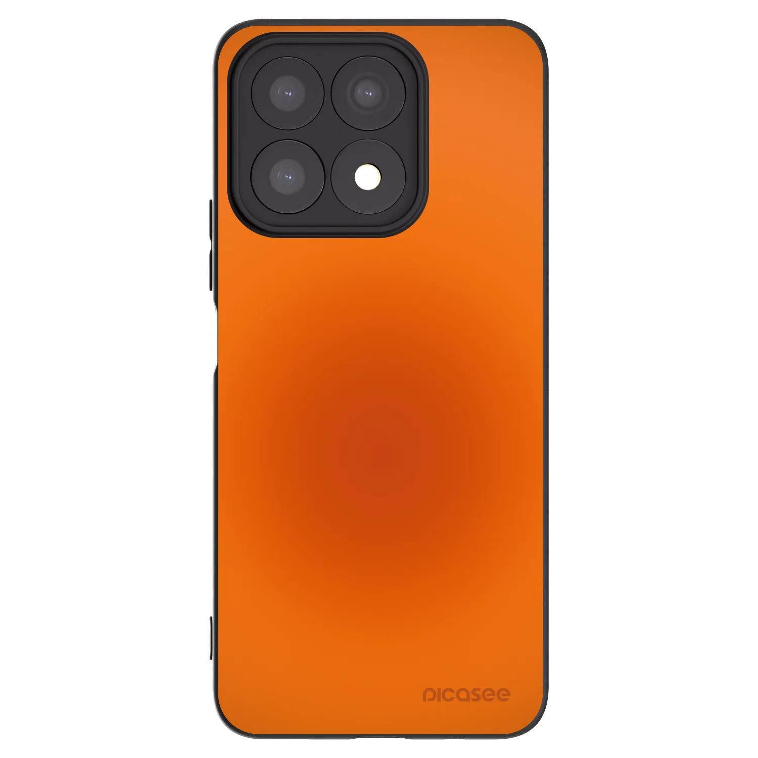 Picasee Honor X8a Hülle - Schwarzes Silikon - Heat Core