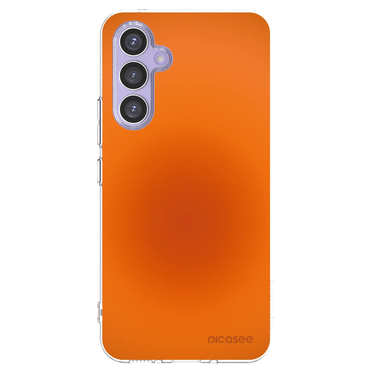 Picasee Samsung Galaxy A54 5G A546B Hülle - Transparentes Silikon - Heat Core