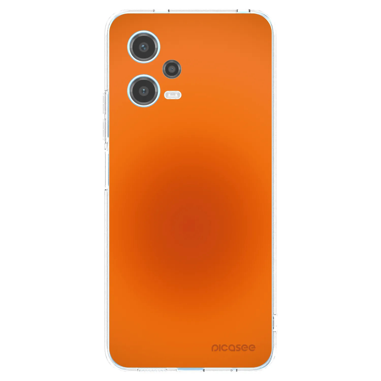 Picasee Xiaomi Redmi Note 12 5G Hülle - Transparentes Silikon - Heat Core
