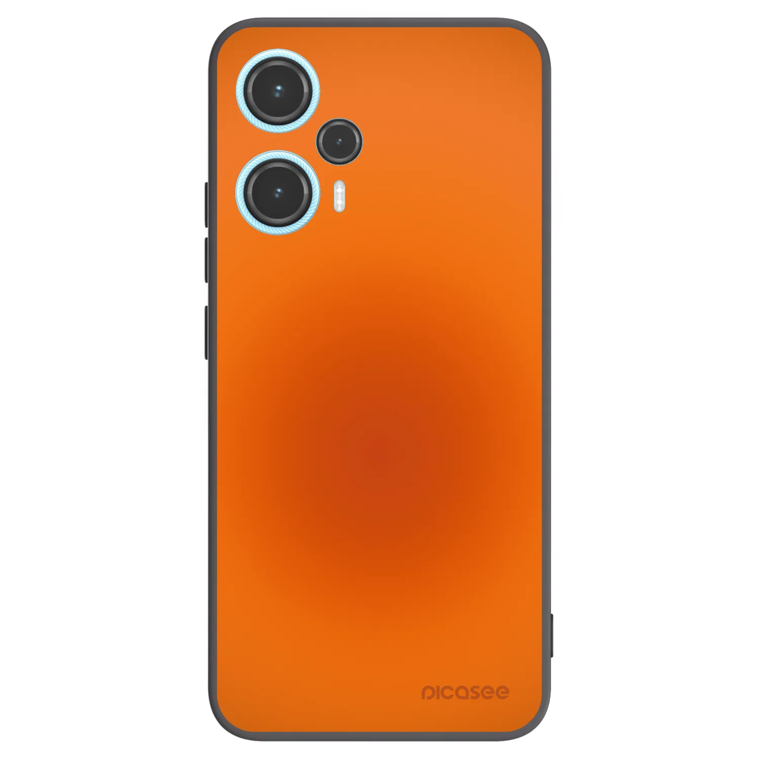 Picasee Xiaomi Poco F5 Hülle - Schwarzes Silikon - Heat Core