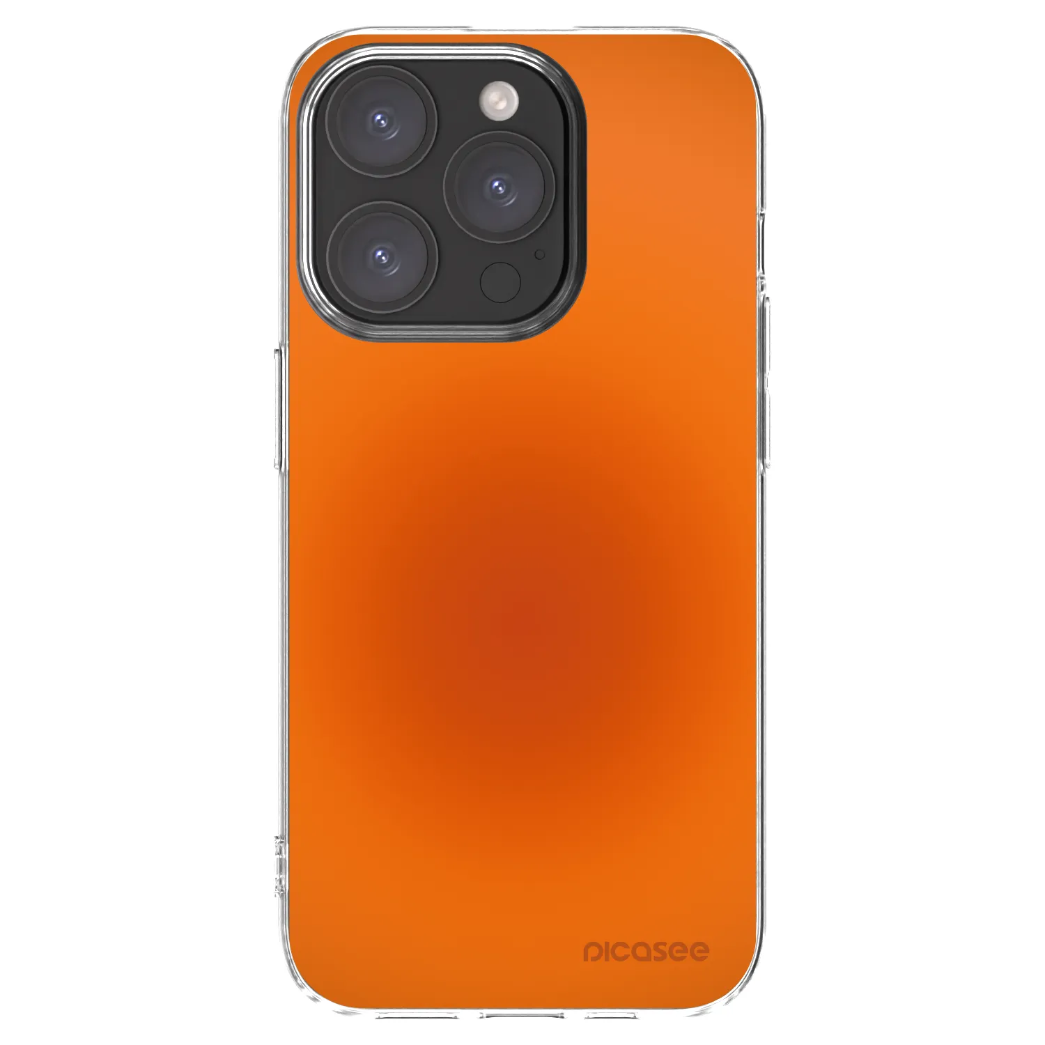Picasee Apple iPhone 15 Pro Hülle - Transparentes Silikon - Heat Core