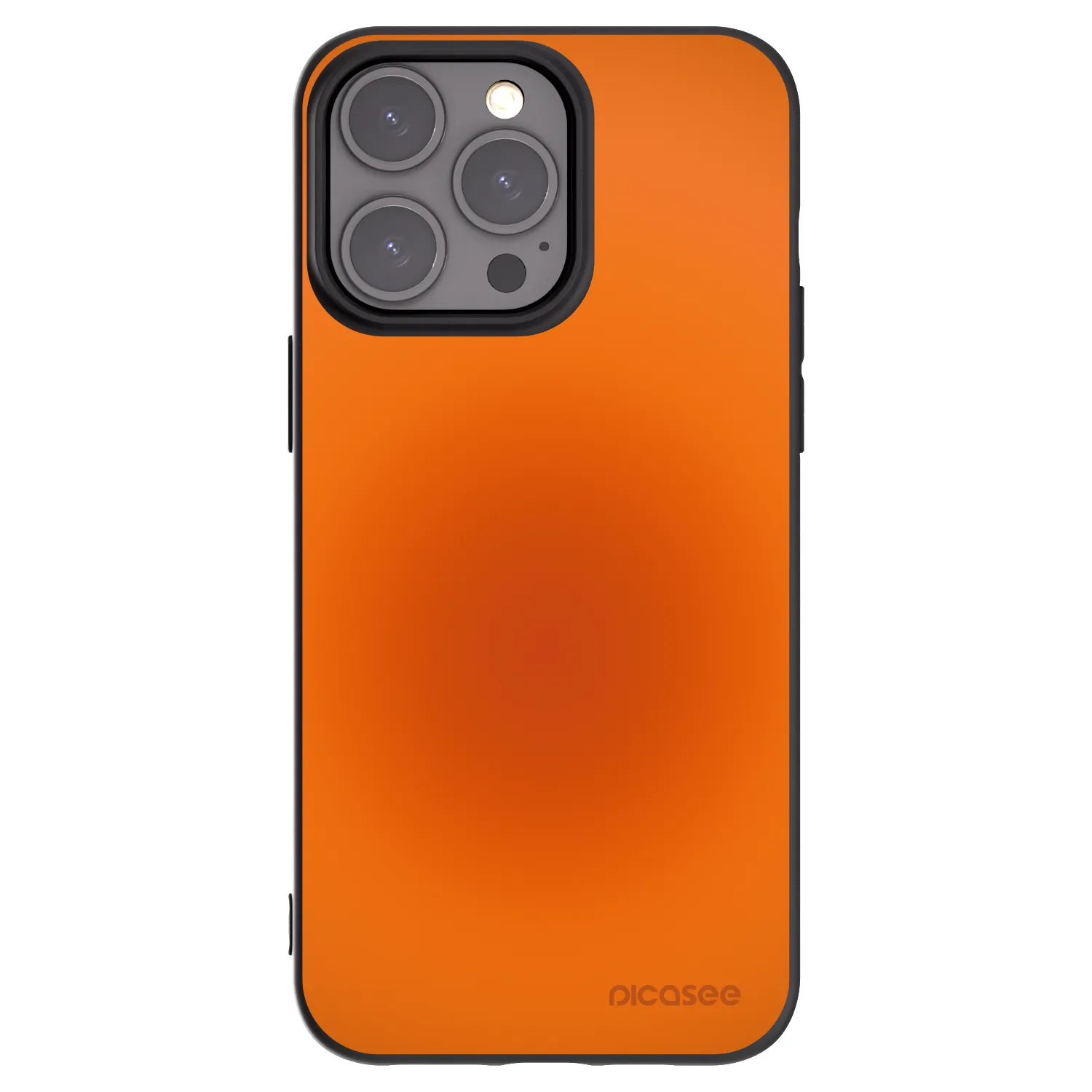 Picasee Apple iPhone 15 Pro Max Hülle - Schwarzes Silikon - Heat Core