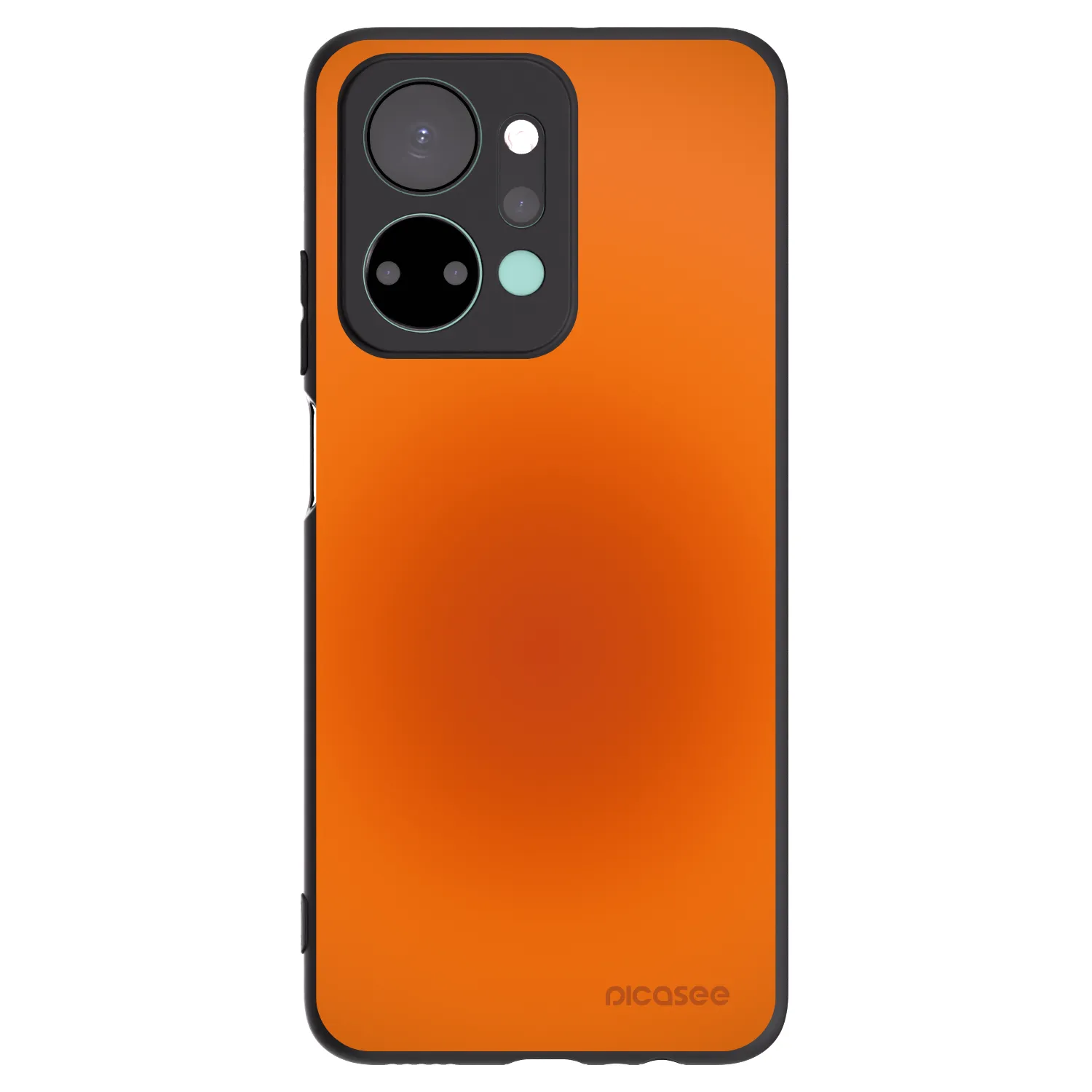 Picasee Honor X7a Hülle - Schwarzes Silikon - Heat Core