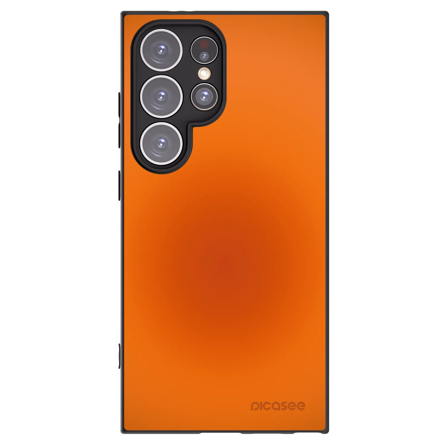 Picasee Samsung Galaxy S24 Ultra S928B 5G Hülle - Schwarzes Silikon - Heat Core