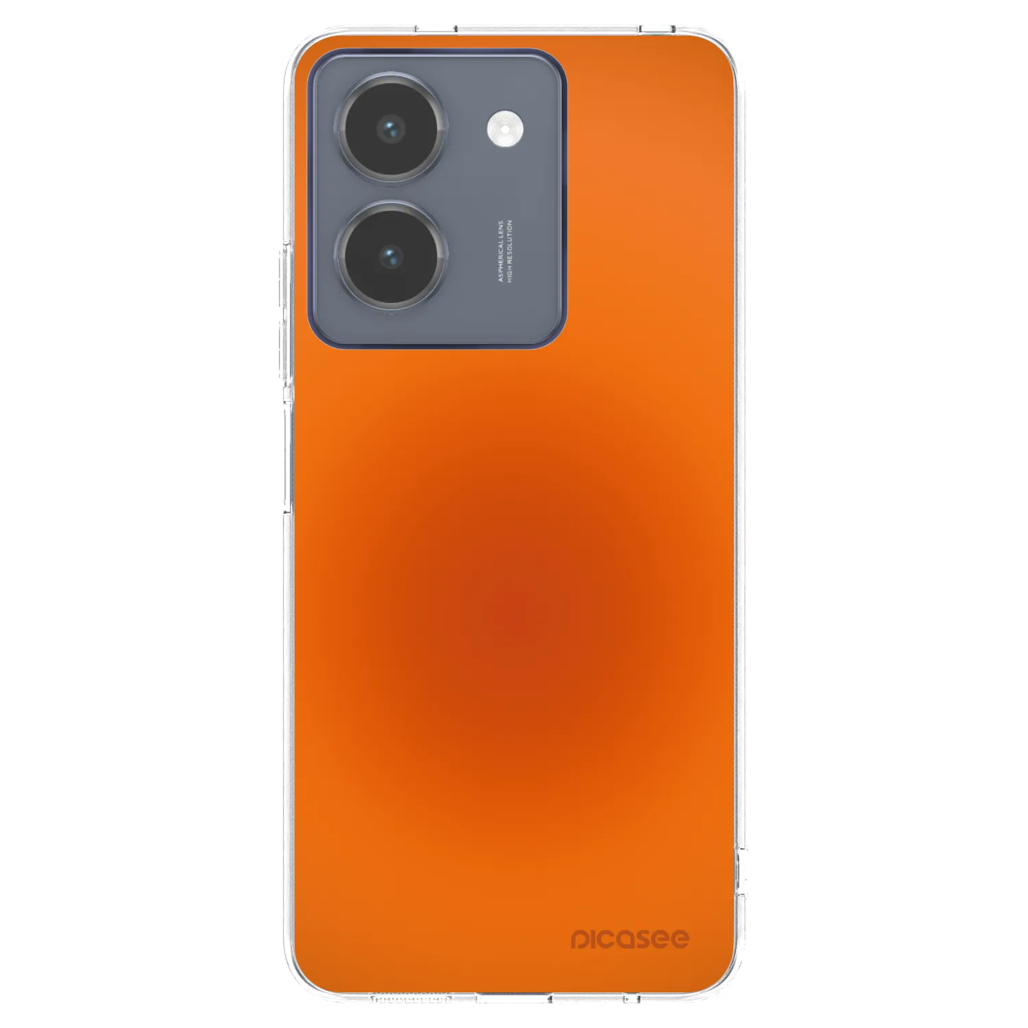 Picasee Vivo Y36 4G Hülle - Transparentes Silikon - Heat Core