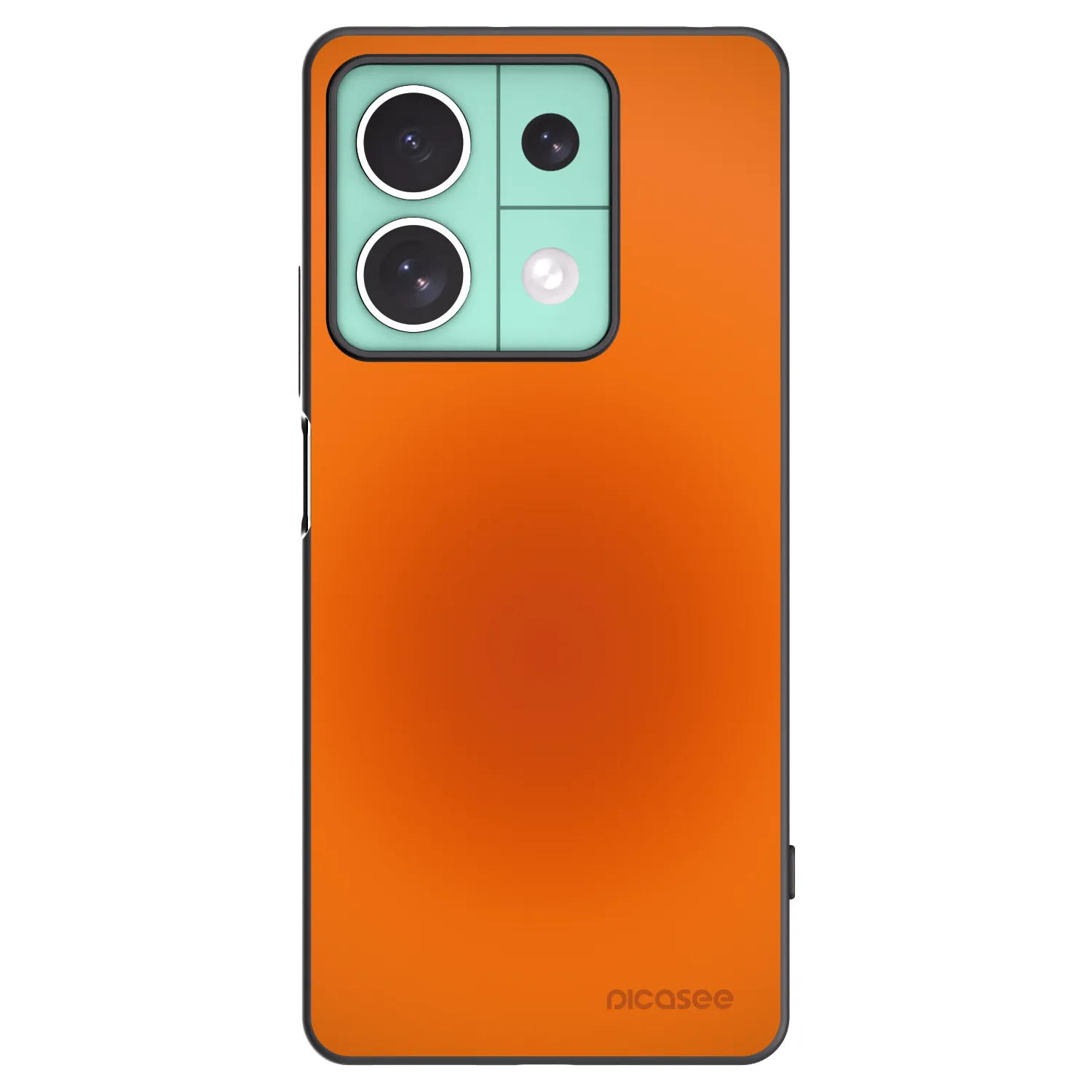 Picasee Xiaomi Redmi Note 13 5G Hülle - Schwarzes Silikon - Heat Core