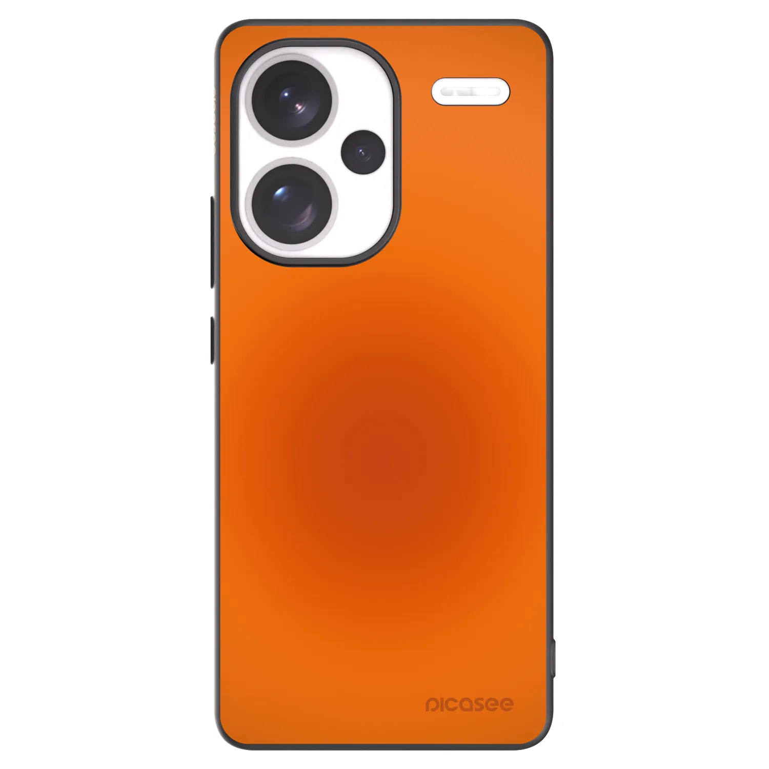 Picasee Xiaomi Redmi Note 13 Pro+ 5G Hülle - Schwarzes Silikon - Heat Core