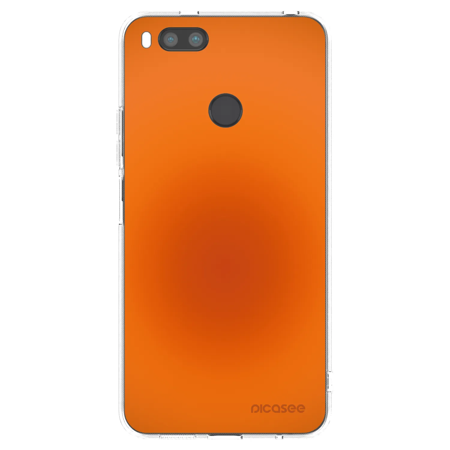 Picasee Xiaomi Mi A1 Global Hülle - Transparentes Silikon - Heat Core