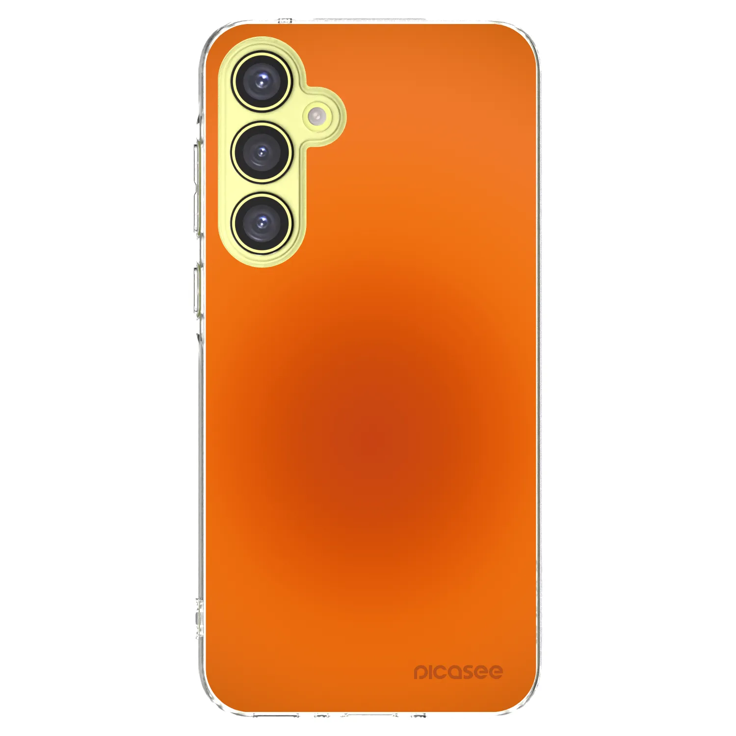Picasee Samsung Galaxy A35 5G A356B Hülle - Transparentes Silikon - Heat Core