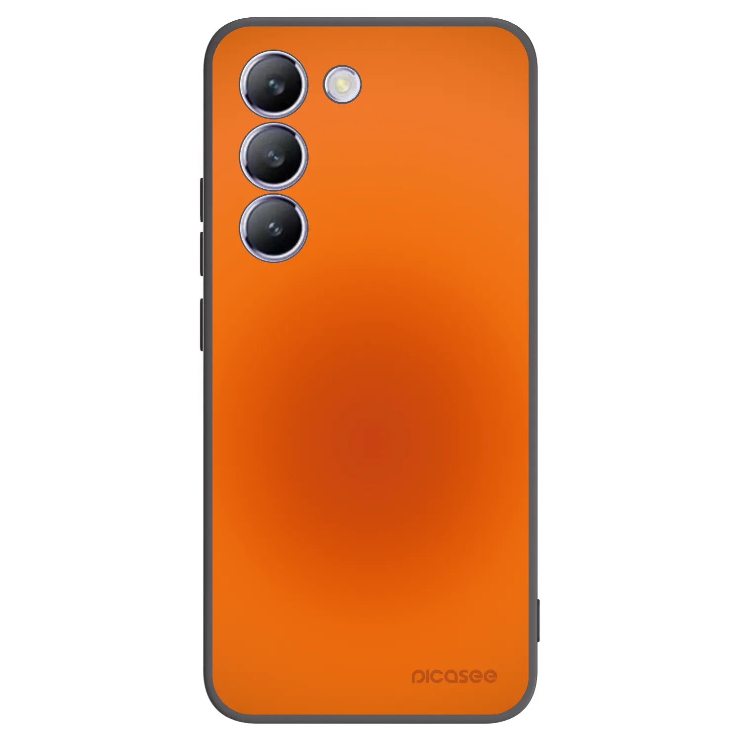 Picasee Vivo V40 SE 5G Hülle - Schwarzes Silikon - Heat Core