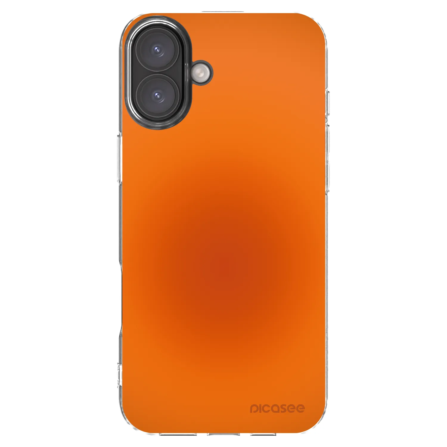 Picasee Apple iPhone 16 Plus Hülle - Transparentes Silikon - Heat Core