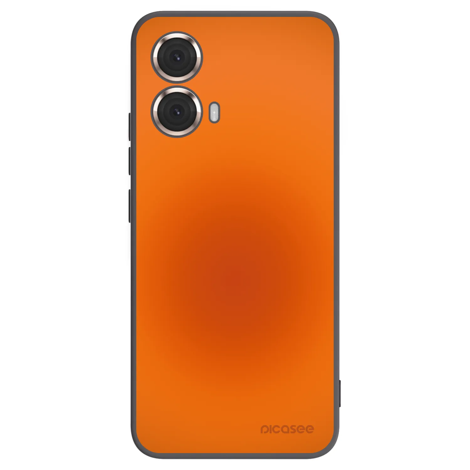 Picasee Motorola Moto G85 Hülle - Schwarzes Silikon - Heat Core