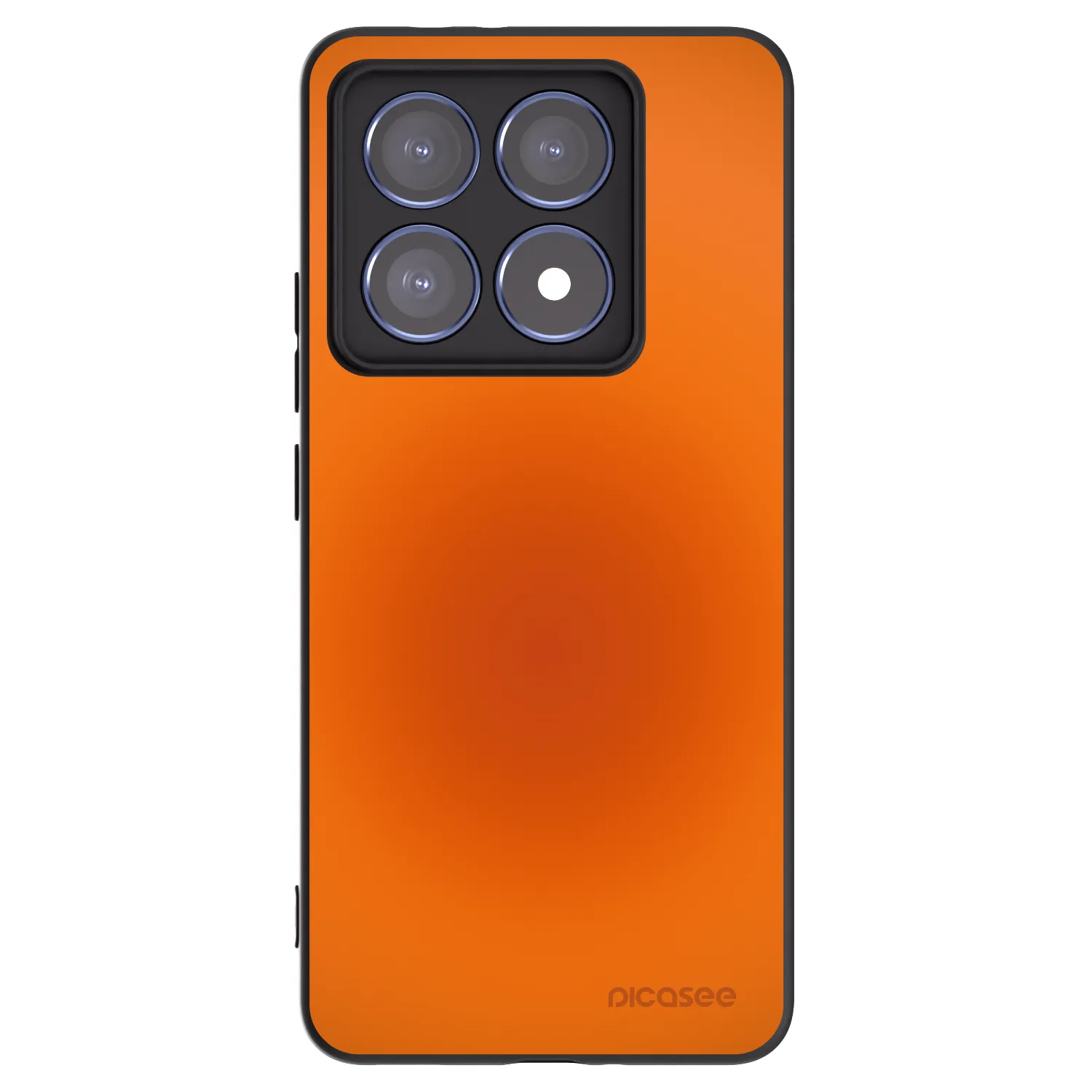 Picasee Xiaomi 14T Pro Hülle - Schwarzes Silikon - Heat Core