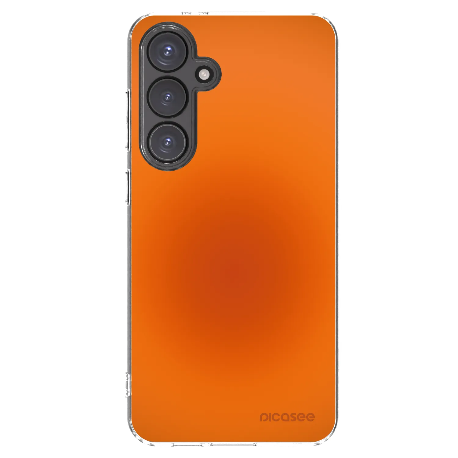Picasee Samsung Galaxy S24 FE S721B Hülle - Transparentes Silikon - Heat Core
