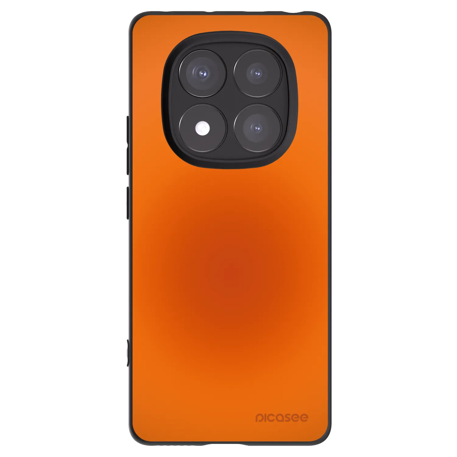 Picasee Xiaomi Redmi Note 14 Pro 5G Hülle - Schwarzes Silikon - Heat Core