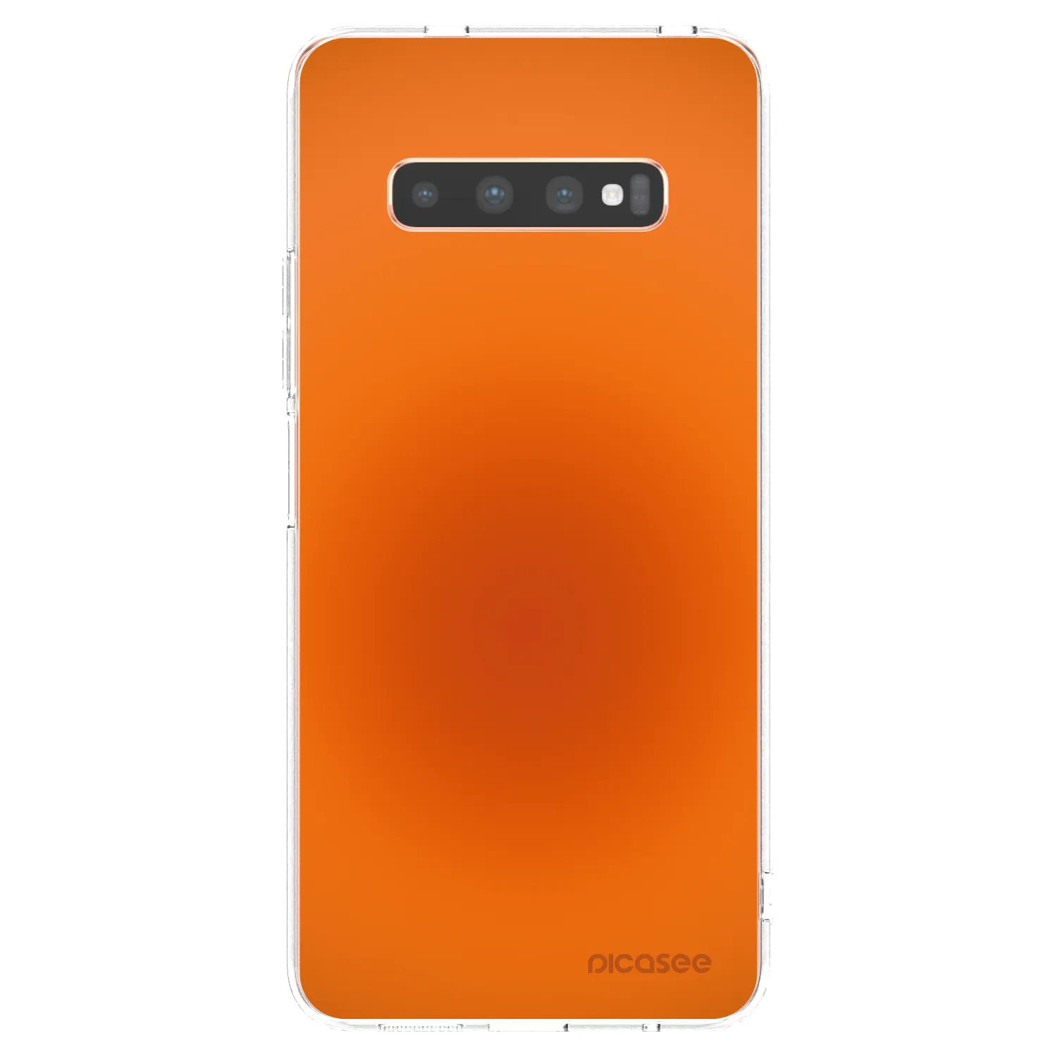 Picasee Samsung Galaxy S10 Plus G975 Hülle - Transparentes Silikon - Heat Core