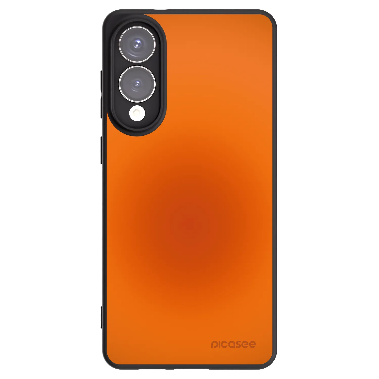 Picasee Samsung Galaxy S25 Edge 5G Hülle - Schwarzes Silikon - Heat Core