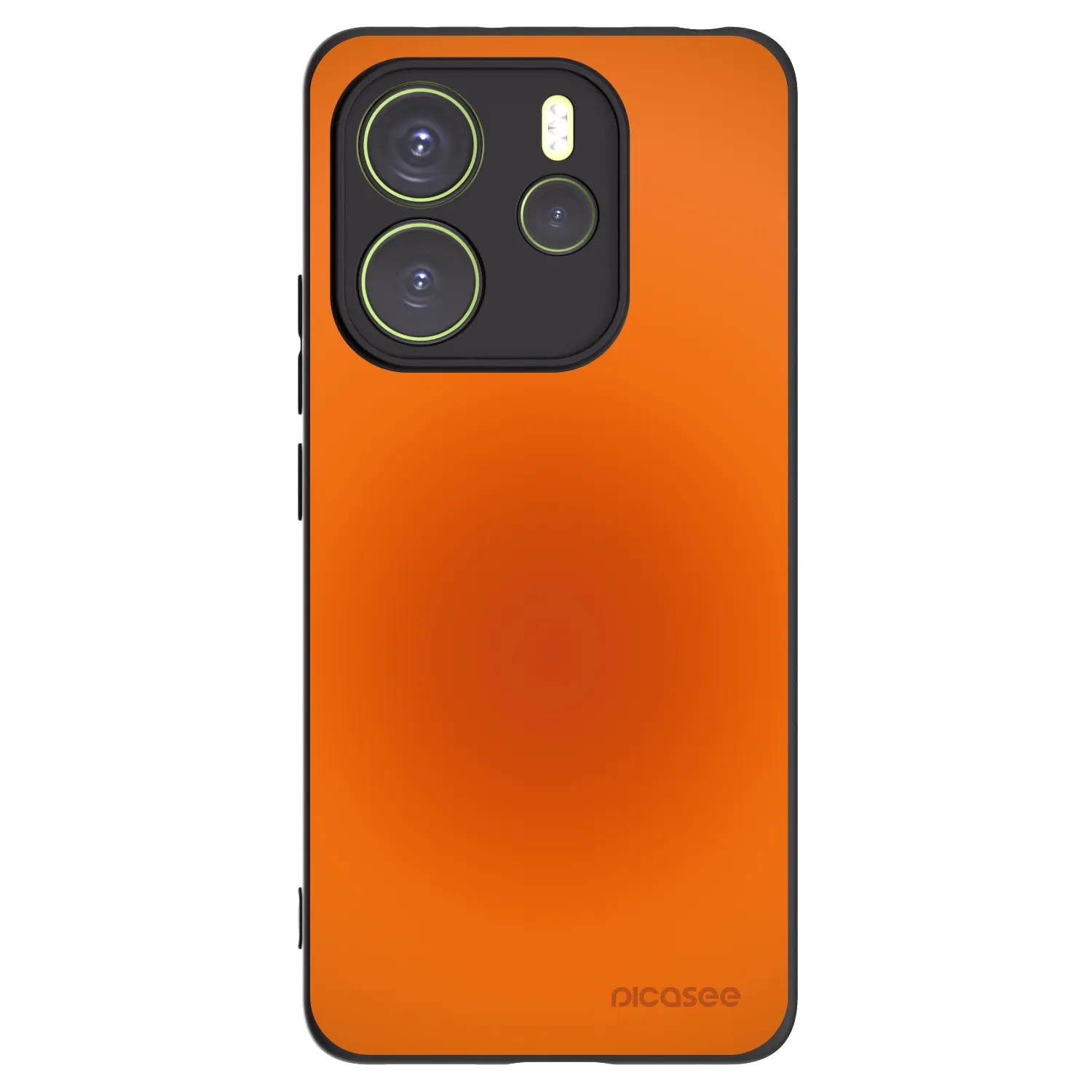 Picasee Xiaomi Redmi Note 14 4G Hülle - Schwarzes Silikon - Heat Core