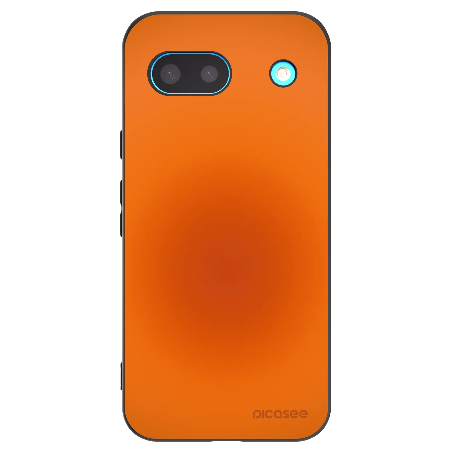 Picasee Google Pixel 8 Hülle - Schwarzes Silikon - Heat Core