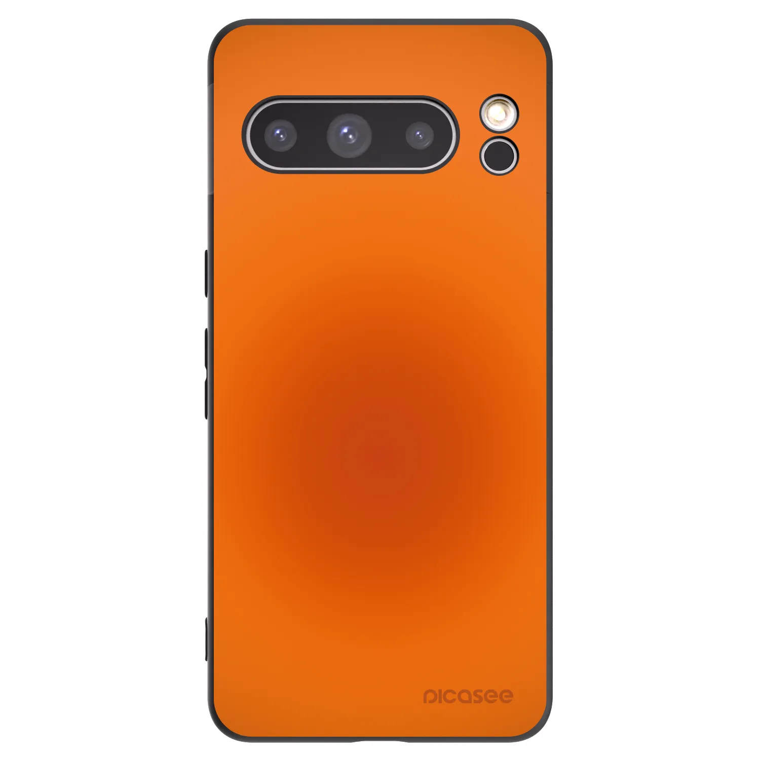 Picasee Google Pixel 8 Pro Hülle - Schwarzes Silikon - Heat Core