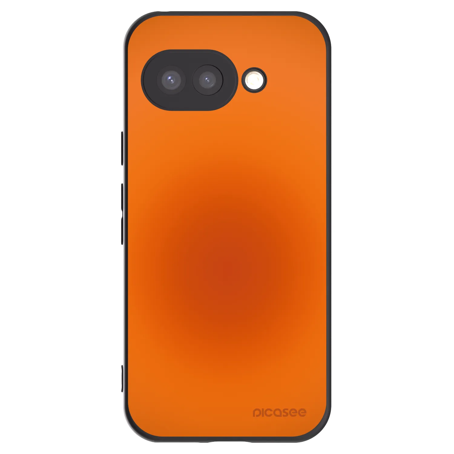 Picasee Google Pixel 9a Hülle - Schwarzes Silikon - Heat Core
