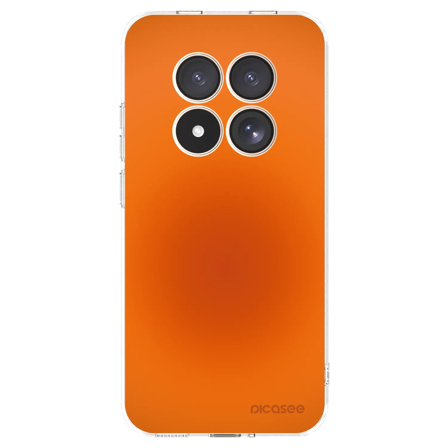 Picasee Xiaomi Redmi Note 15 Pro 4G Hülle - Transparentes Silikon - Heat Core