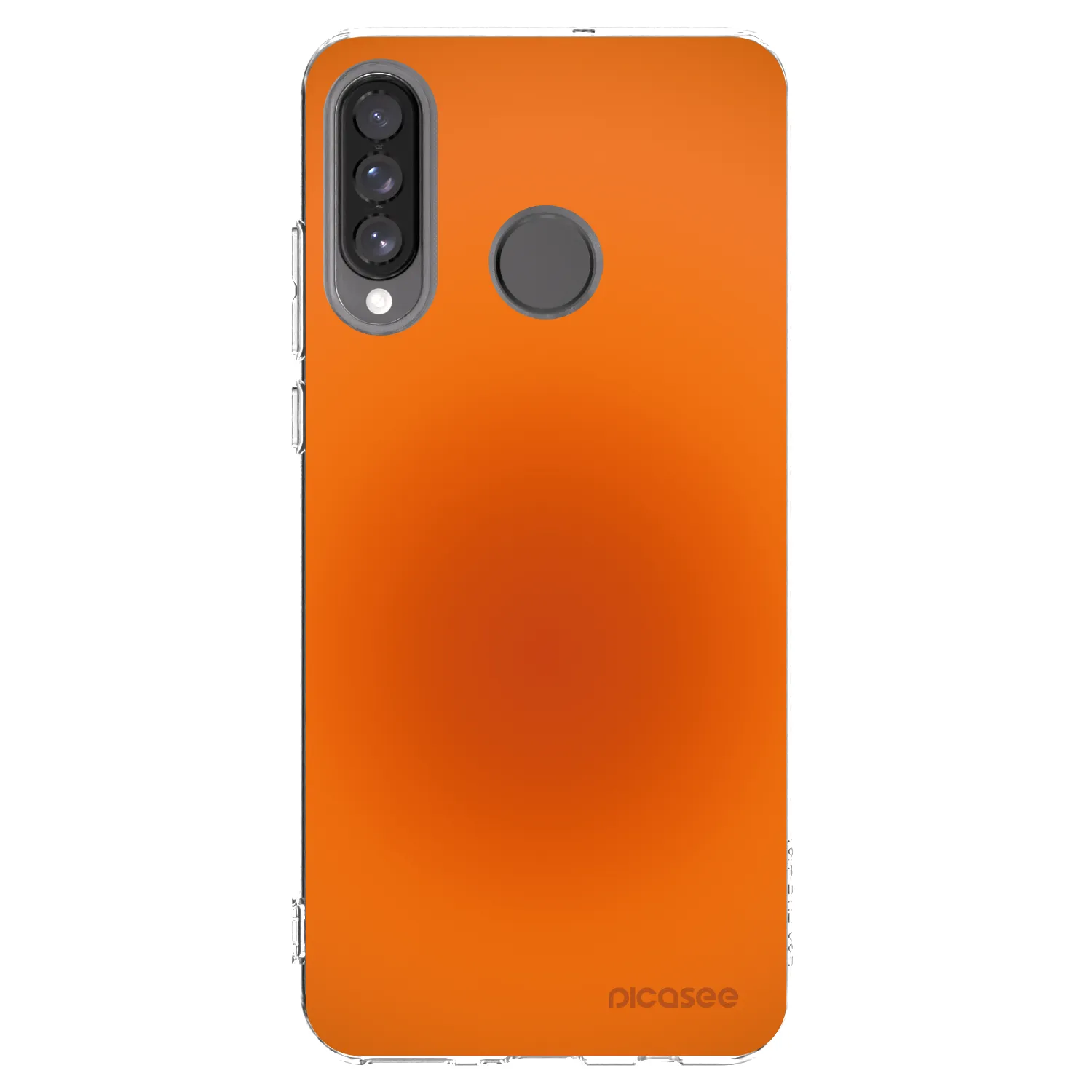 Picasee Huawei P30 Lite Hülle - Transparentes Silikon - Heat Core
