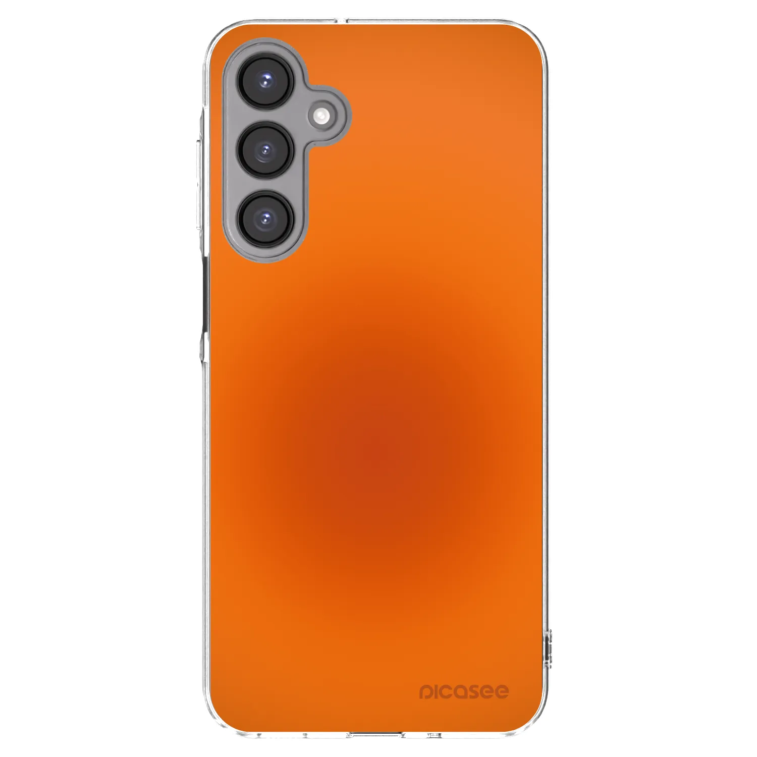 Picasee Samsung Galaxy A16 4G Hülle - Transparentes Silikon - Heat Core