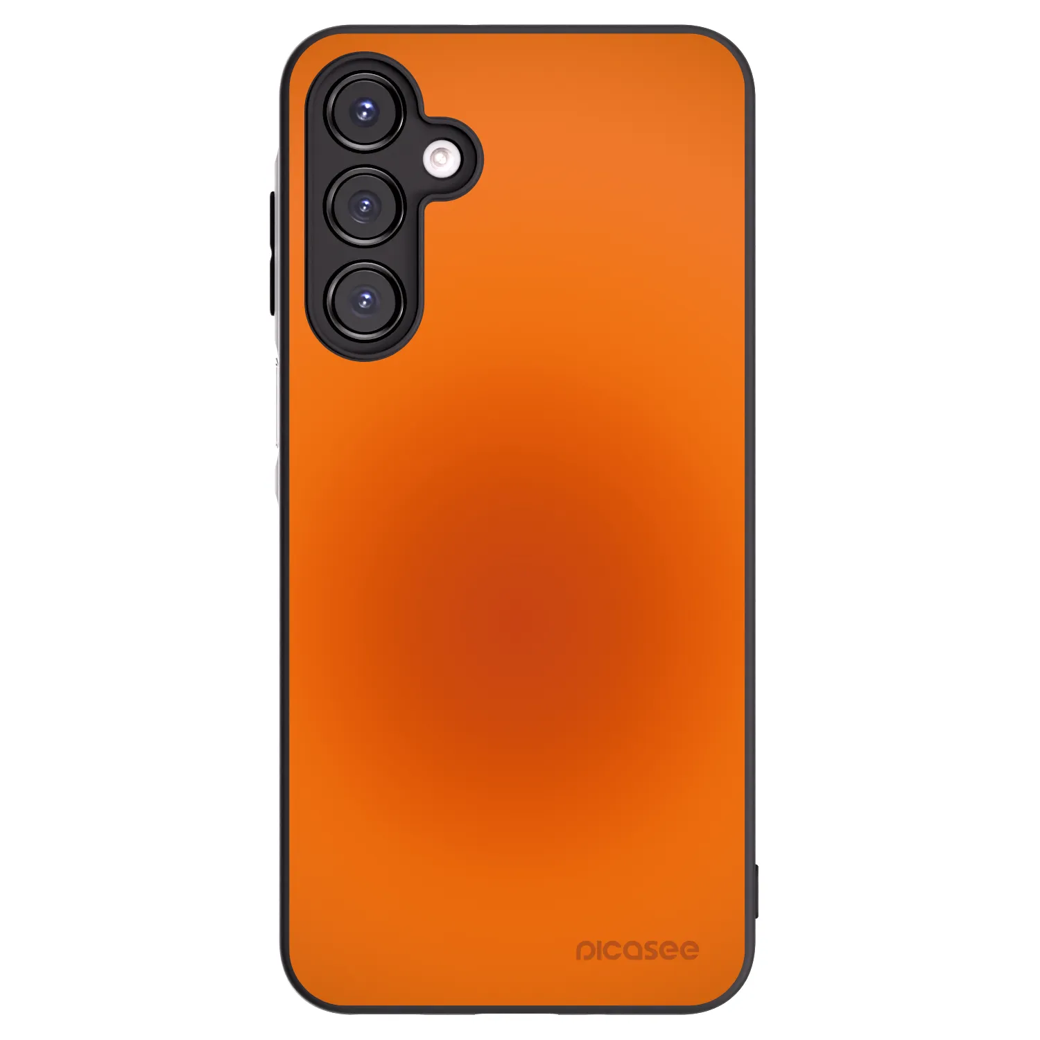 Picasee Samsung Galaxy A16 4G Hülle - Schwarzes Silikon - Heat Core