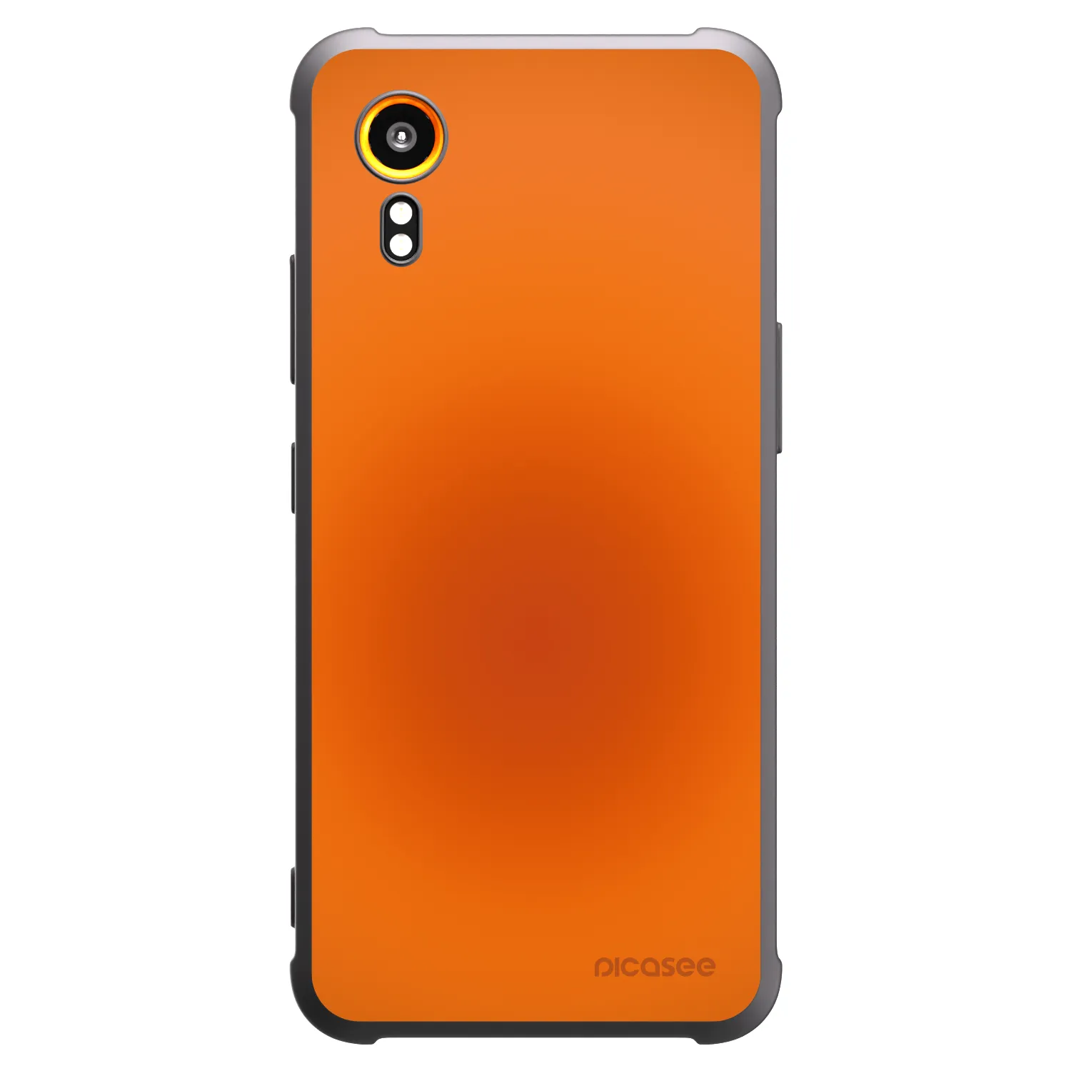 Picasee Samsung Galaxy Xcover 7 Hülle - Schwarzes Silikon - Heat Core