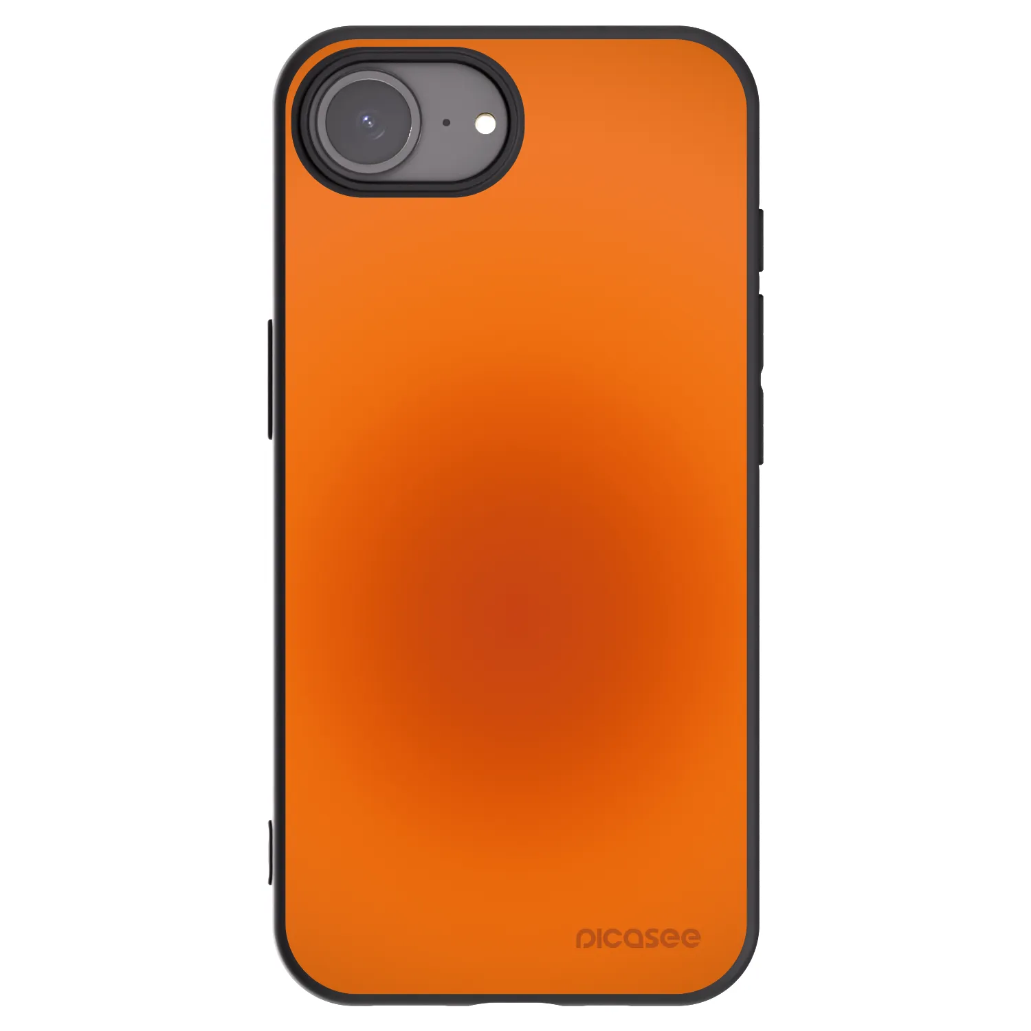 Picasee Apple iPhone 17e Hülle - Schwarzes Silikon - Heat Core