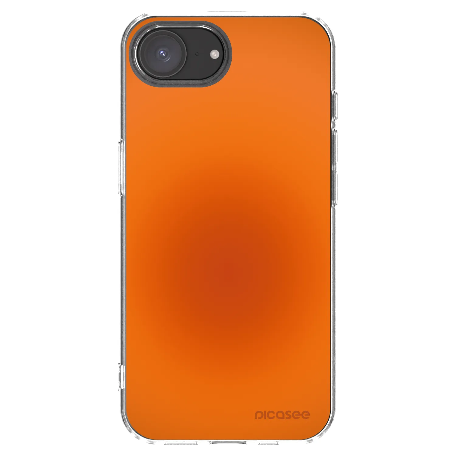 Picasee Apple iPhone 17e Hülle - Transparentes Silikon - Heat Core