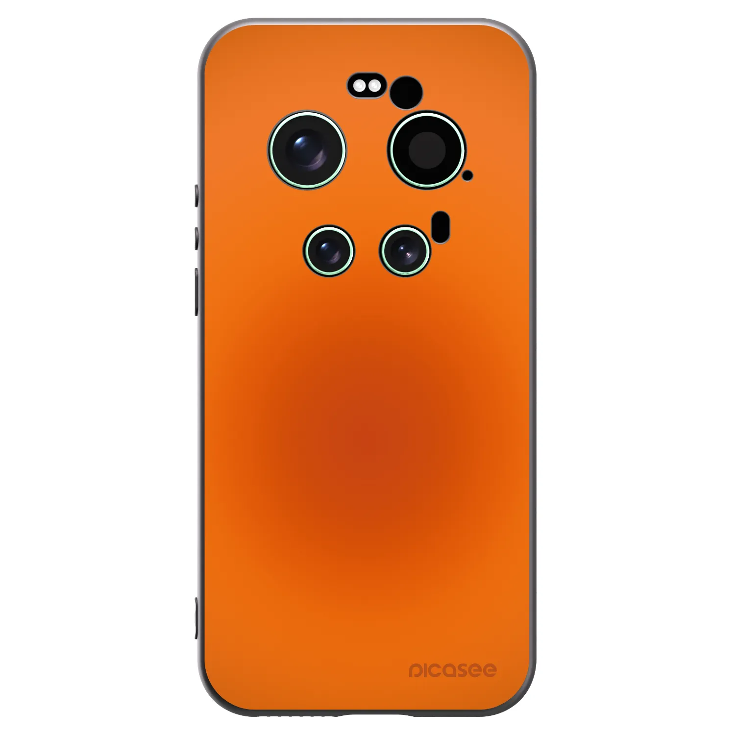 Picasee Xiaomi 17 Ultra Hülle - Schwarzes Silikon - Heat Core