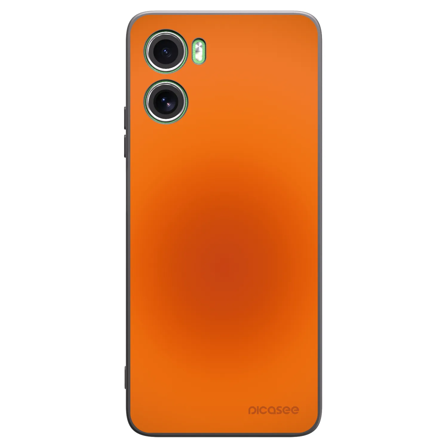 Picasee Motorola Moto G06 Hülle - Schwarzes Silikon - Heat Core