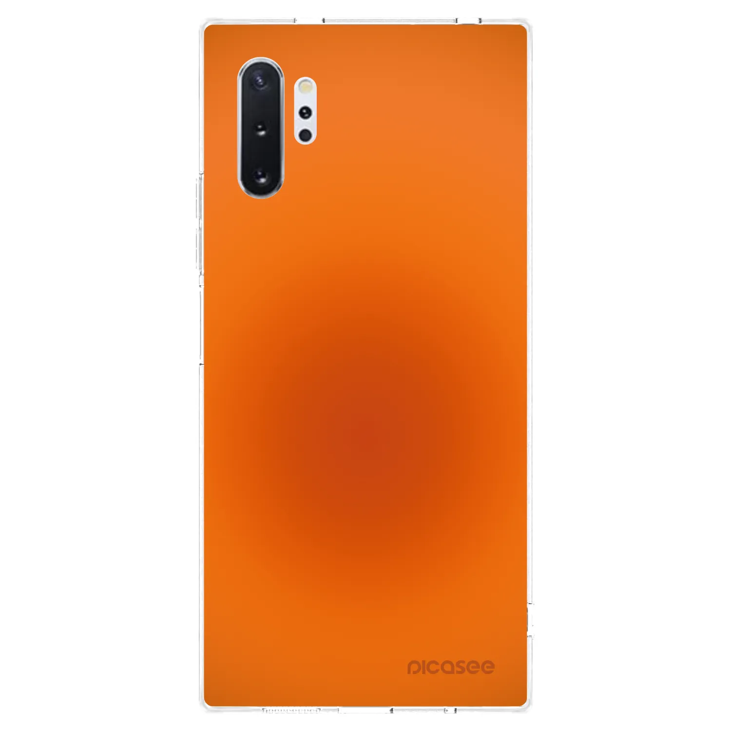 Picasee Samsung Galaxy Note 10+ N975F Hülle - Transparentes Silikon - Heat Core