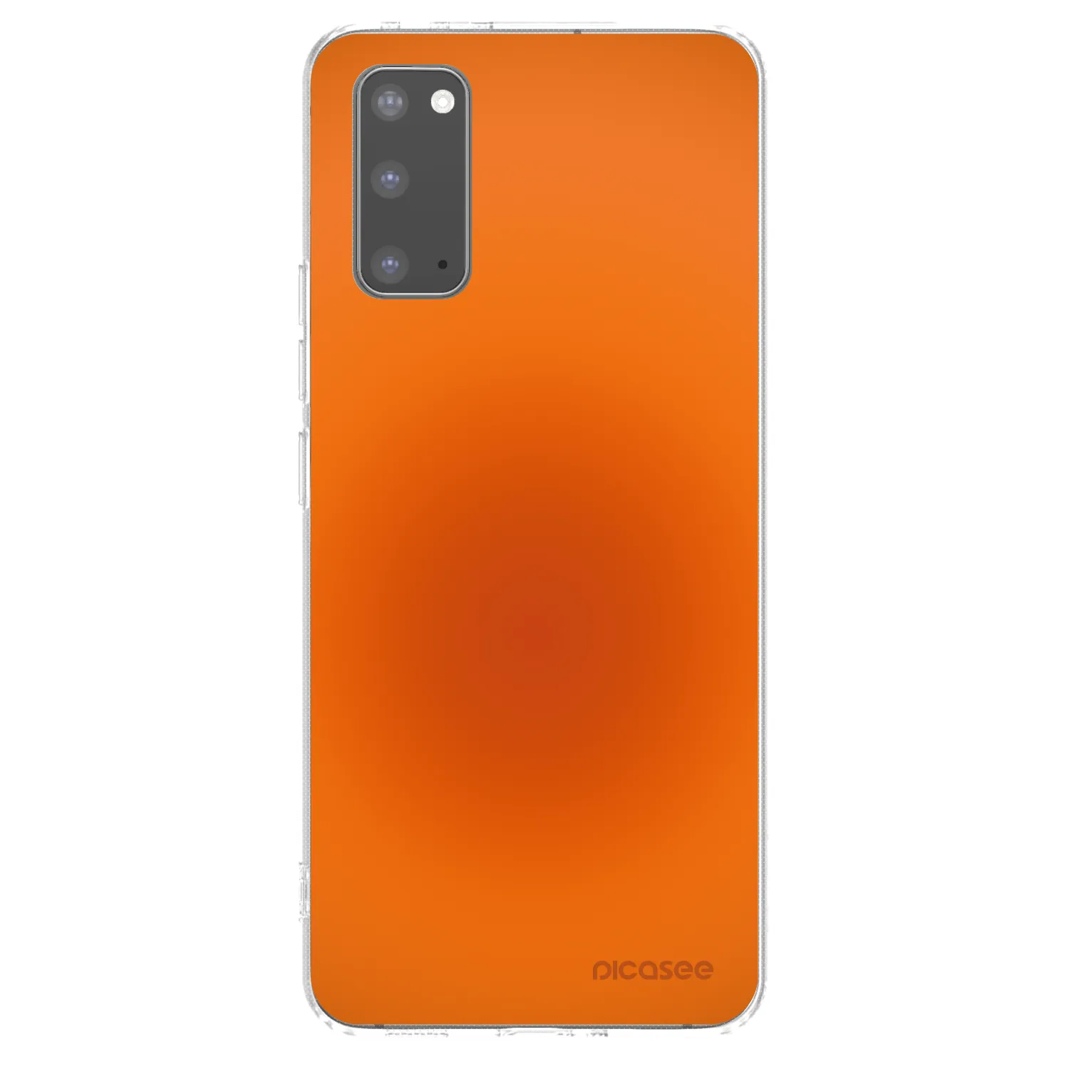 Picasee Samsung Galaxy S20 G980F Hülle - Transparentes Silikon - Heat Core