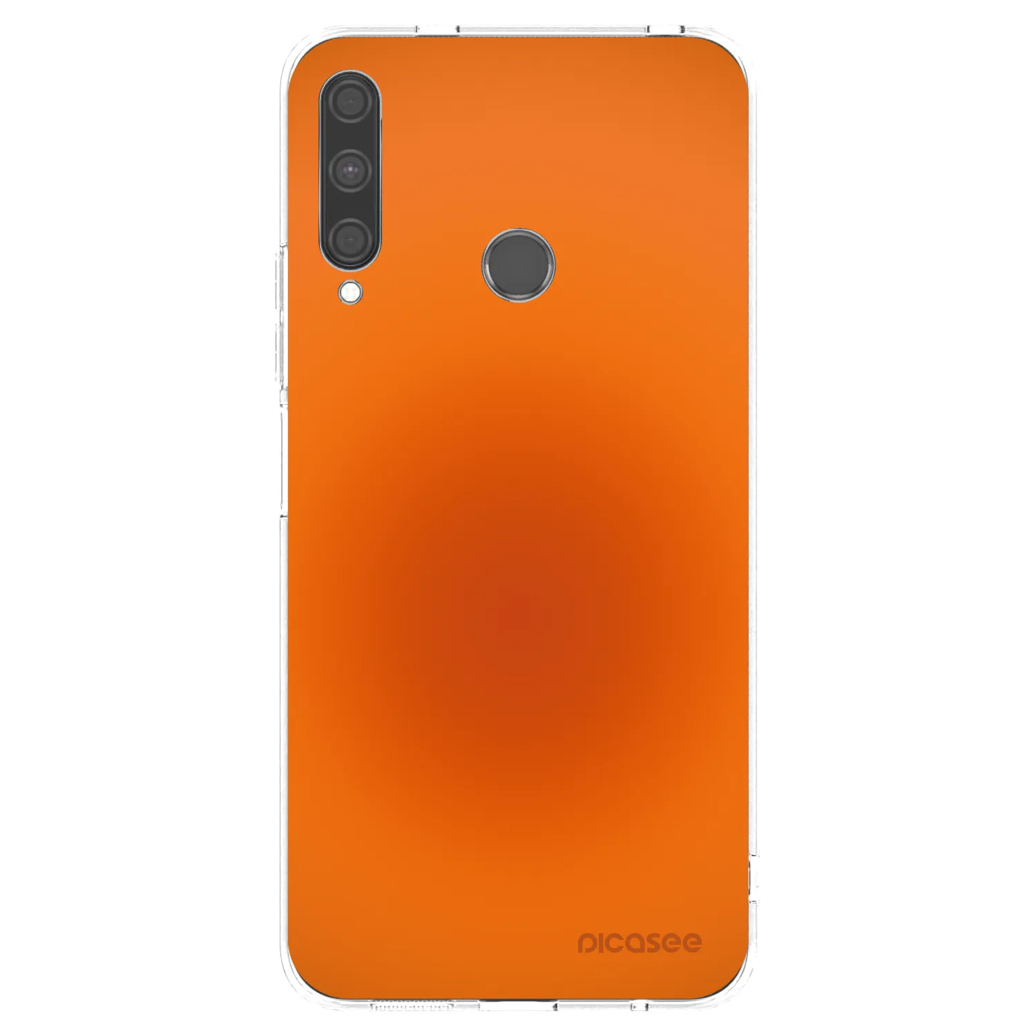 Picasee Huawei P40 Lite E Hülle - Transparentes Silikon - Heat Core