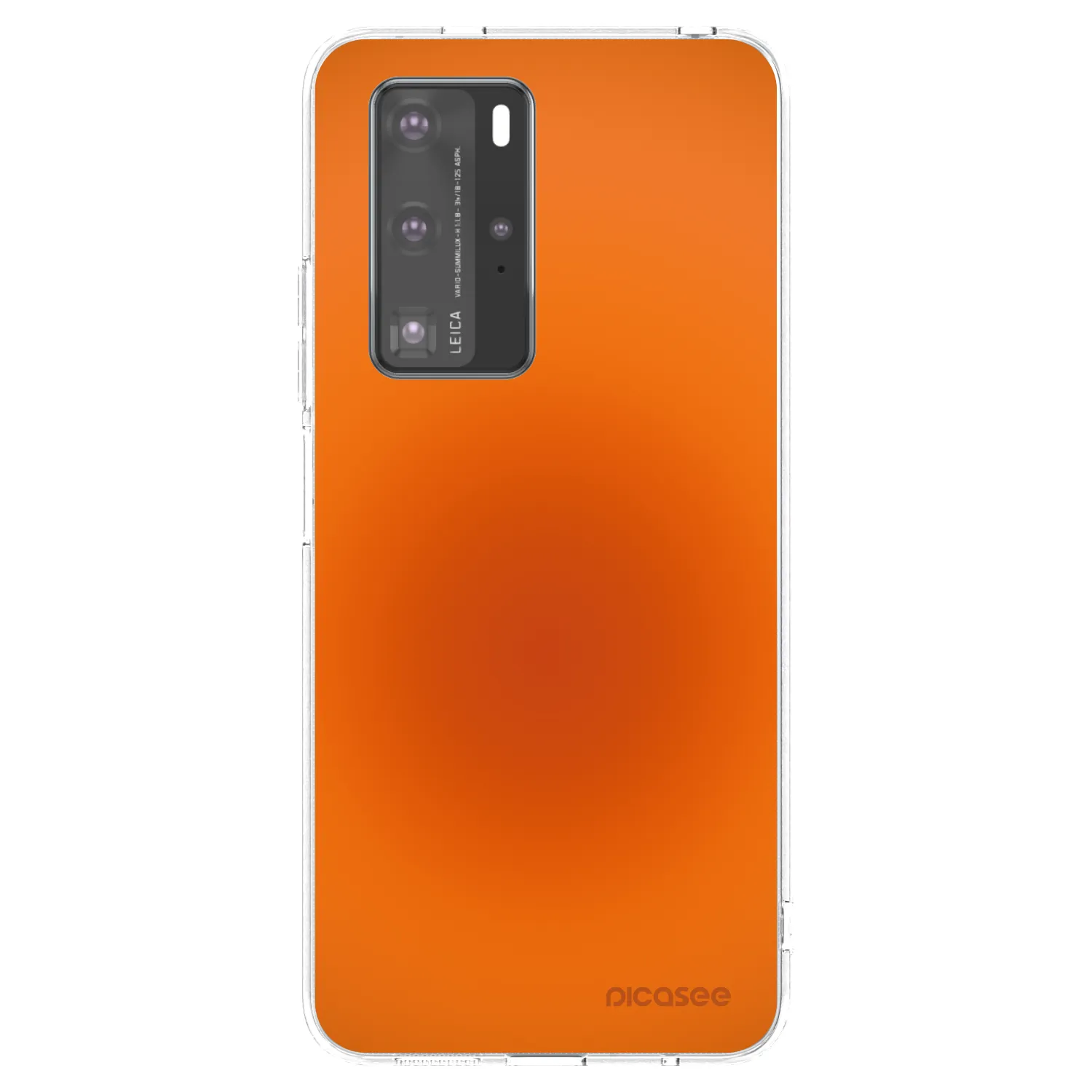 Picasee Huawei P40 Pro Hülle - Transparentes Silikon - Heat Core