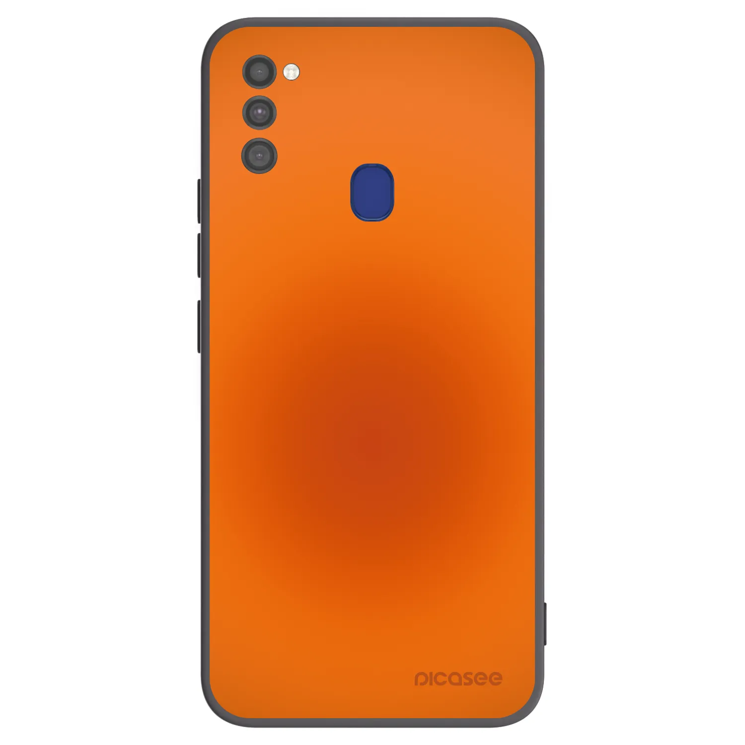 Picasee Samsung Galaxy M21 M215F Hülle - Schwarzes Silikon - Heat Core