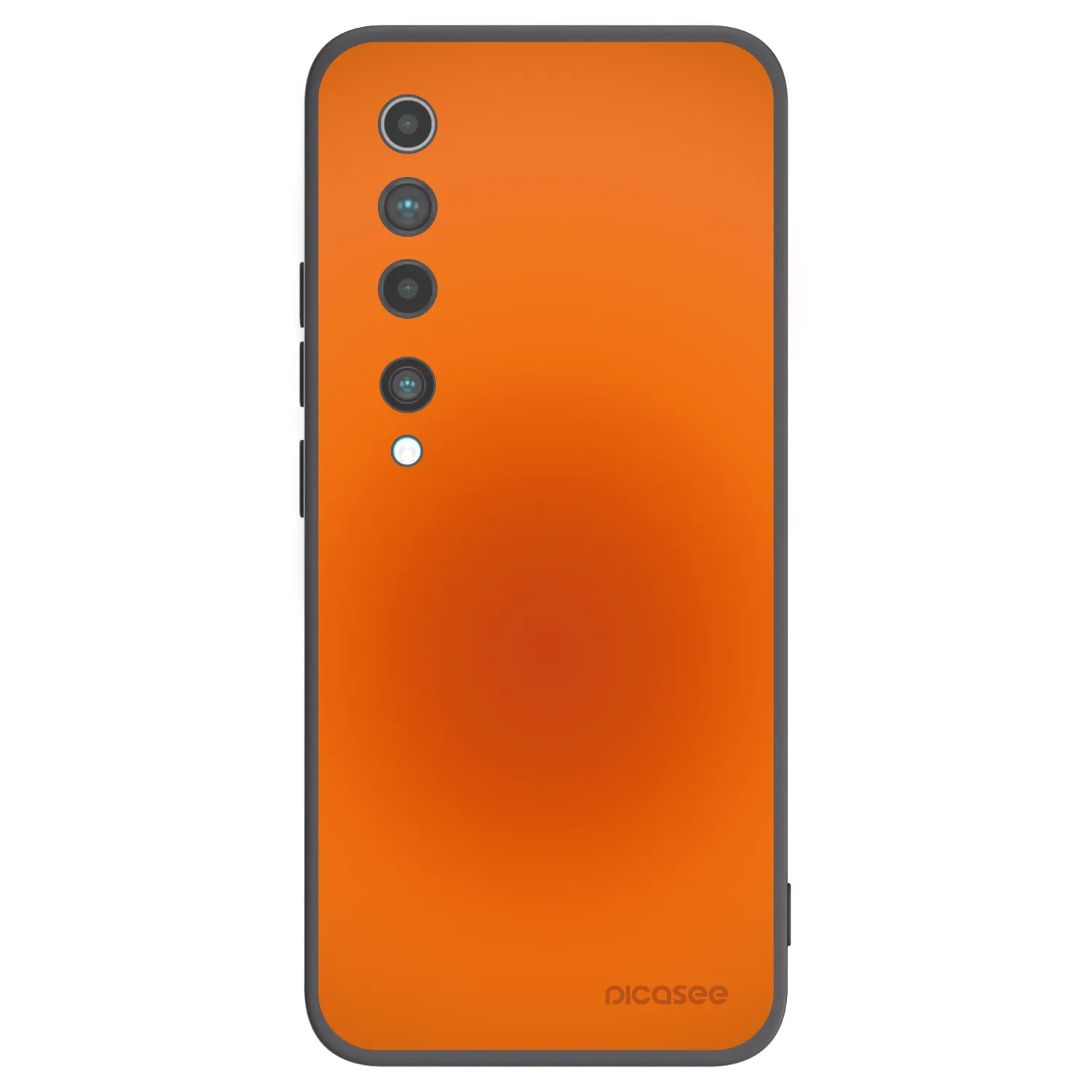 Picasee Xiaomi Mi 10 Hülle - Schwarzes Silikon - Heat Core