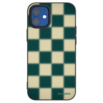 Picasee Apple iPhone 12 mini Hülle - Schwarzes Silikon - Shadow Chess