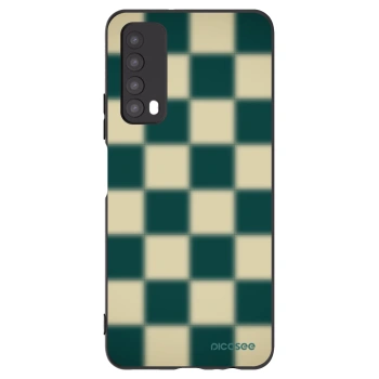 Picasee Huawei P Smart 2021 Hülle - Schwarzes Silikon - Shadow Chess