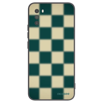 Picasee Xiaomi Poco M3 Hülle - Schwarzes Silikon - Shadow Chess