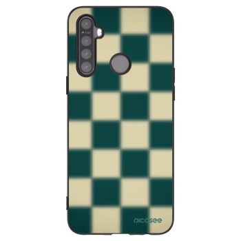 Picasee Realme 6i Hülle - Schwarzes Silikon - Shadow Chess