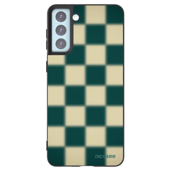 Picasee Samsung Galaxy S21+ 5G G996F Hülle - Schwarzes Silikon - Shadow Chess