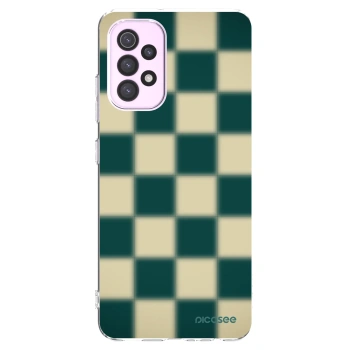 Picasee Samsung Galaxy A32 5G A326B Hülle - Transparentes Silikon - Shadow Chess